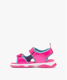 sandales sport a scratch fille a motifs - pat patrouille rose vifG953101_3