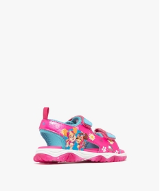 sandales sport a scratch fille a motifs - pat patrouille rose vifG953101_4