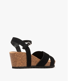 sandales a talon compense et larges brides croisees femme noir standard sandales a talonG954901_4
