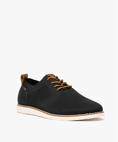 derby en mesh sur semelle sport homme - mario baldano noir standardG958001_2