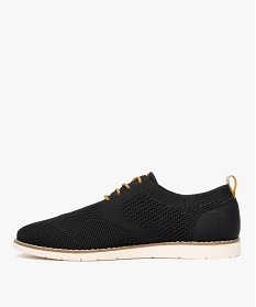 derby en mesh sur semelle sport homme - mario baldano noir standardG958001_3