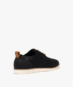 derby en mesh sur semelle sport homme - mario baldano noir standardG958001_4