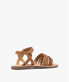sandales en cuir multibrides a perles fille  – taneo brunG960501_4