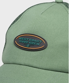 casquette filet a patch en relief garcon vertG964101_2