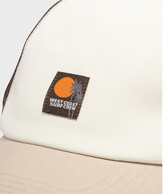 casquette filet a patch garcon beigeG968201_2