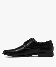 derbies unis a lacets ronds homme noir standardG968901_3
