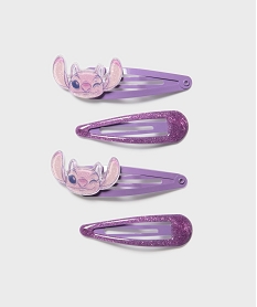 pinces cli-clac motif stitch fille (lot de 4) - disney violetG970201_2