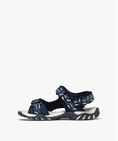 sandales a 3 brides scratch garcon - buggyshoes bleuG973301_3