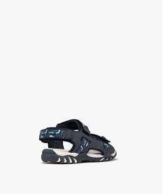 sandales a 3 brides scratch garcon - buggyshoes bleuG973301_4