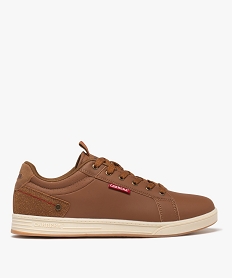 GEMO Baskets de ville à lacets homme - Carrera Brun