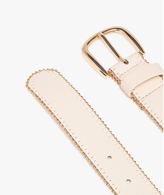 ceinture avec perles metalliques femme beige standardG977101_3