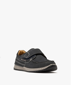 chaussures en nubuck fermeture scratch homme - pierre cardin bleuG986501_2