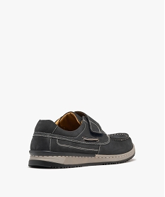 chaussures en nubuck fermeture scratch homme - pierre cardin bleuG986501_4