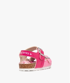 sandales vernies a semelle imprimee stella fille - la patpatrouille rose standardG989901_4