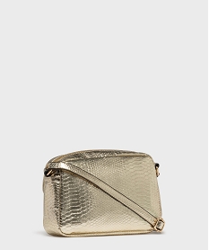 sac a bandouliere en matiere metallisee femme dore sacs bandouliereG991401_2