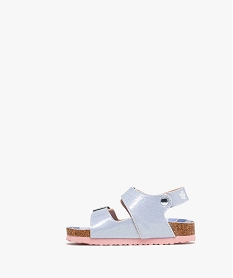 sandales avec brides brillantes a boucle fille - stitch bleu vifG991901_3