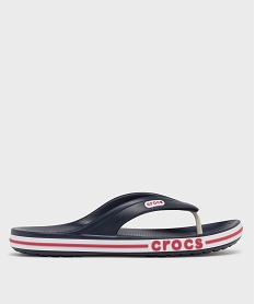 GEMO Tongs Baya Band Flip homme - Crocs Bleu