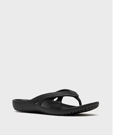 tongs de plage a semelle incurvee kadee ii flip femme - crocs noir vif tongsG997501_2