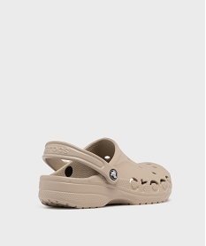 sabots souples unis perfores baya femme - crocs - crocs beigeG997801_4