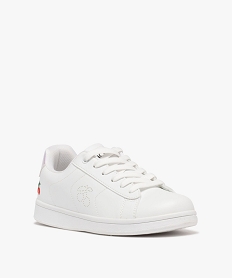baskets basses a details cerises femme - shoes by le temps des cerises blanc standardH000001_2