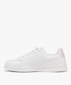 baskets basses a details cerises femme - shoes by le temps des cerises blanc standardH000001_3