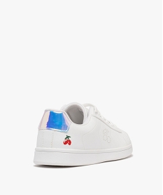 baskets basses a details cerises femme - shoes by le temps des cerises blanc standardH000001_4