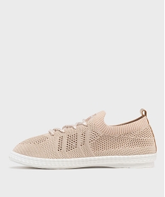 baskets en toile ajouree faciles a enfiler femme - terre de marins beige standardH000501_3