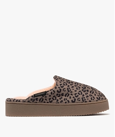 GEMO Chaussons à motifs léopard femme - Isotoner Brun