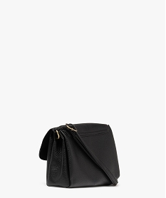 sac besace compact souple multicompartiment femme noir standard sacs bandouliereH008901_2