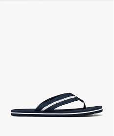 GEMO Tongs homme avec larges brides à entredoigt Bleu