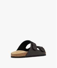 sandales mules 2 brides homme - schott noir standardH021401_4