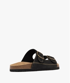 sandales confort a larges brides et semelle interieure ergonomique homme noir standardH023401_4