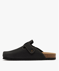 sabots avec semelle interieure cuir ergonomique homme noir standardH024701_3