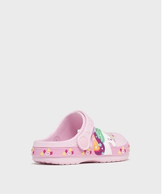 sabots souples perfores a motif licorne fille roseH026201_4