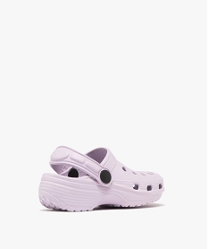 sabots souples unis dessus perfore fille violetH027301_4