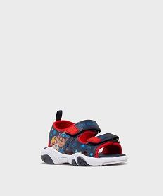 sandales sport garcon a double scratch imprimees - la patpatrouille bleuH028601_2