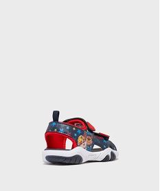 sandales sport garcon a double scratch imprimees - la patpatrouille bleuH028601_4