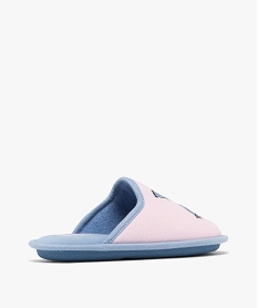 chaussons mules motif stitch femme - disney bleuH036401_4