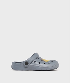 GEMO Sabots souples perforés à motif Pikachu garçon - Pokémon Gris