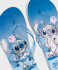 tongs stitch a brides pailletees femme - disney bleuH040001_3