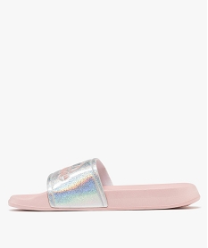 mules piscine a bride pailletee femme - ellesse rose tongsH040401_3