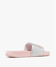 mules piscine a bride pailletee femme - ellesse rose tongsH040401_4
