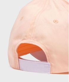 casquette en coton tricolore avec motif palmier fille violetH042501_3
