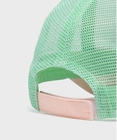 casquette en mesh et coton avec motif fleur exotique motif fille rose standardH042701_3