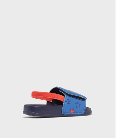 mules de piscine a brides elastique et scratch garcon - la patpatrouille bleuH043501_4