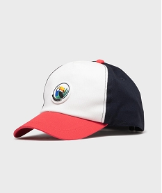 GEMO Casquette en toile avec patch en relief brodé garçon rouge standard