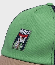 casquette filet a patch brode garcon vert standardH044301_2