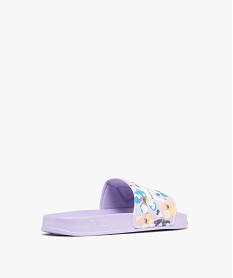 mules de piscine a large bride imprimee femme - fila violet tongsH044901_4
