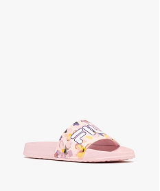 mules de piscine a large bride imprimee femme - fila rose tongsH045101_2