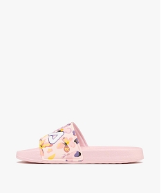 mules de piscine a large bride imprimee femme - fila rose tongsH045101_3